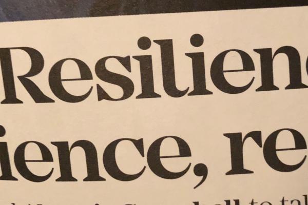 Resilience headline